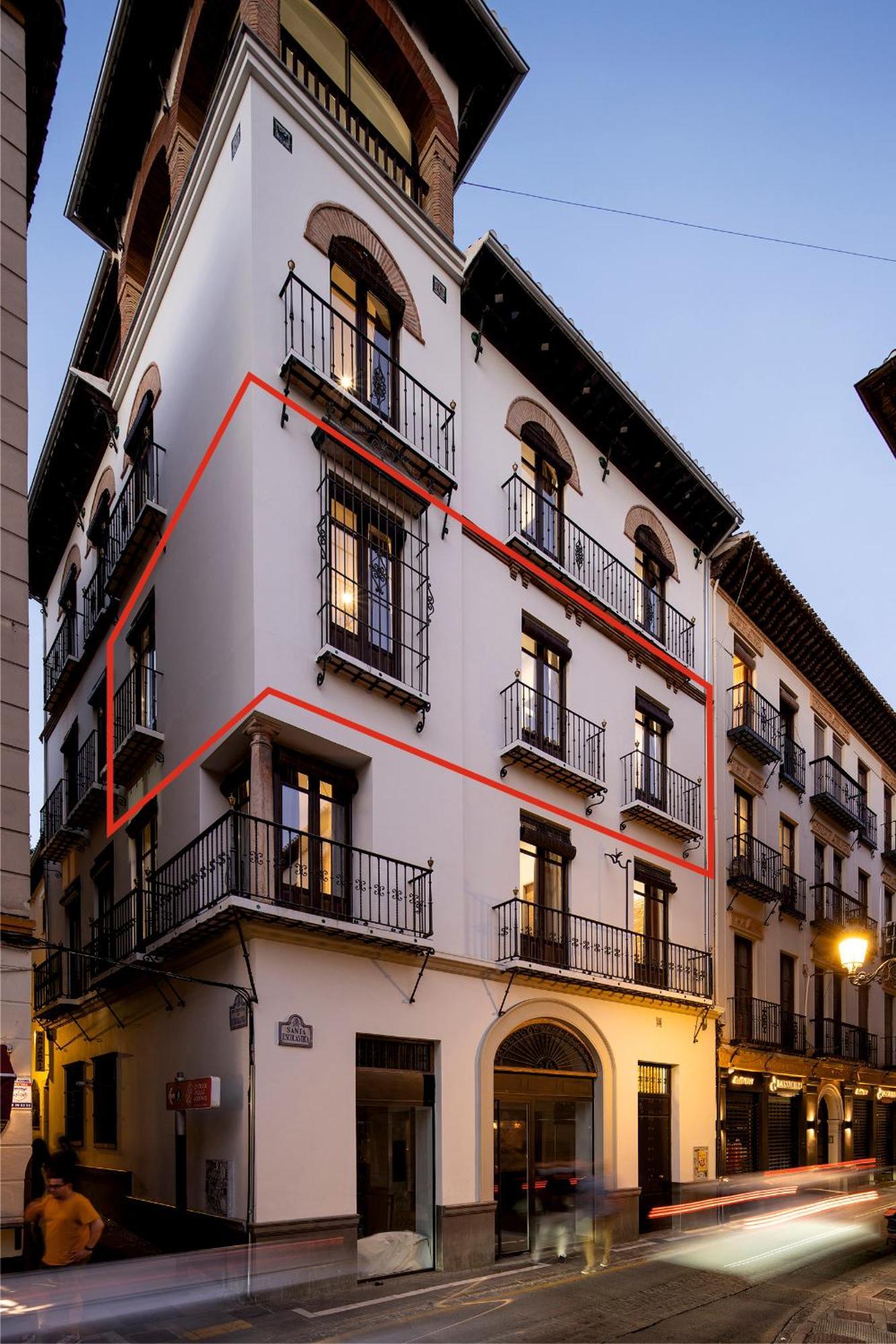 Santa Escolastica En Pleno Centro De 格拉纳达 外观 照片